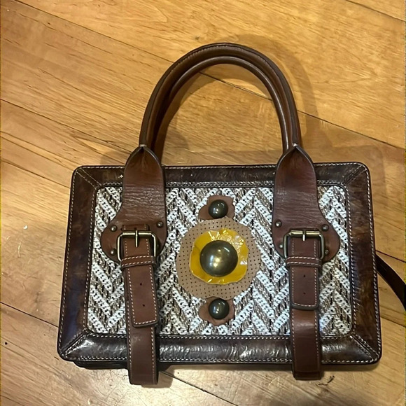 Hayden Harnett Satchel; Unique Vintage Handbag NWOT - Picture 1 of 8
